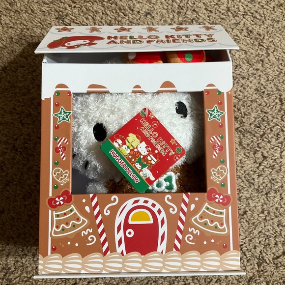 Sanrio Hello Kitty Gingerbread Hug Pillow - Picture 11 of 16